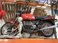 1986 BMW MRS motorcycle has title not running