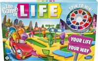 (U) Hasbro Gaming The Game of Life Game, Family Bo