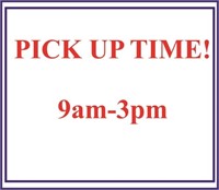 Pick up times