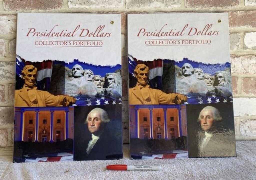 (2 PCS) PRESIDENTIAL DOLLARS COLLECTOR'S