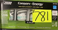 Feit electric 60W replacement conserv energy 4pk