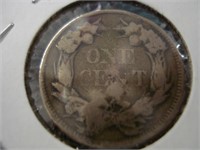 Flying Eagle 1857 & Indian Head Penny 1859
