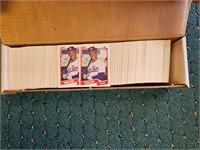 Box of Sports Cards