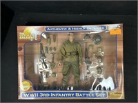 World War II third infantry paddle set with