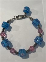 Glass Bead Bracelet