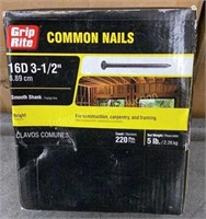 GripRite Common Nails 16D 3-1/2”