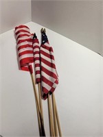 7- USA Flags