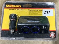 Wilson 12V Dual USB Adapter & 2 Port 12V Outlets