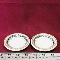 Pair Of Grindley Hotelware Small Plates (Vintage)