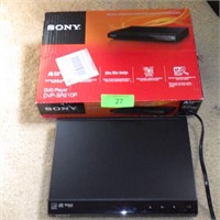 SONY DVD PLAYER- TURNS ON