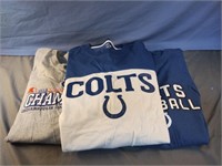 Indianapolis Colts long sleeve tshirts size 2XL