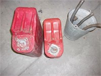 Metal Gas Cans with Various Nozzles