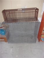 Rabbit Cage and MSI Animal Trap