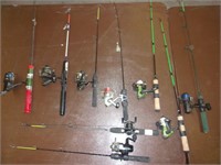 9- Ice Fishing Rods
