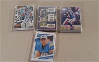 Unsearched Mixed Football Cards Incl. Rookies