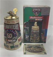 50TH Anniversary NASCAR  Stein Collector Edition