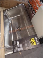 Kohler 33"×22" Stainless Steel Sink