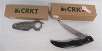 (2) CRKT Pocket Folding Knives in Original Boxes