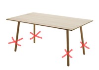 $2,899 Skagerak Georg Dining Table Top ONLY