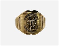 14KT Yellow Gold Men's Ring