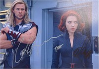 Autograph COA Avengers Photo
