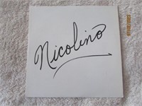Record 1984 Italian Tunes Nicolino Sings
