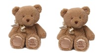 2 PCS 10-INCH MY 1ST TEDDY BEAR