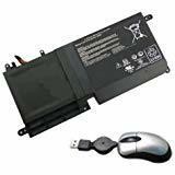 Amsahr Replacement Battery for ASUS C22-UX42,