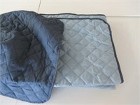 EasyGoing Reversable Sofa Cover Dark/Light Blue