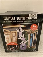 9 Ft Inflatable Haunted Tombstone