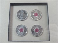 2004 Canada Poppy Quarter Coins