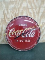 VINTAGE COCA COLA IN A BOTTLE WALL THERMOMETER