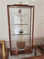 Large HMS Victory ship cut out.
