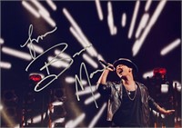 Autograph COA Bruno Mars Photo