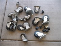 23 Casters, Assorted Sizes