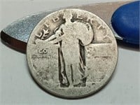 OF) standing liberty silver quarter
