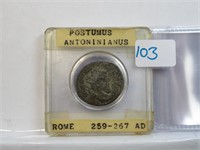 Ancient Rome Postumus Antoninianus 259-267 AD