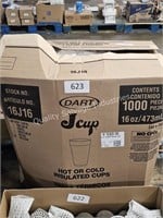 1,000ct 16oz dart insulated cups