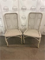 Vintage wicker chairs