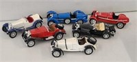 6x- Burago Alfa Romeo & Bugati 1/18 Cars