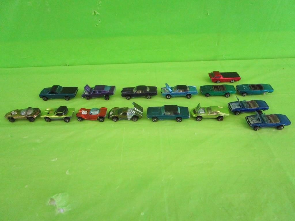 15 Redline Hot Wheels- 1967 Silhouette,