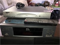 Apex DVD & VHS Player (1 Remote)