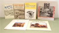 (5) BOOKS:  FT. MEADE; BLACK HILLS; GHOST MINES;