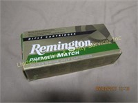 1 box 20 rds Remington Match 115gr match King BTHP
