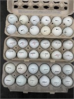 3 Dozen Name Brand Golf Ball -Good Condition