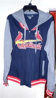 Cardinals Hoodie Jacket Size XL