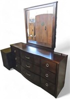 Contemporary Dresser and Nightstand.