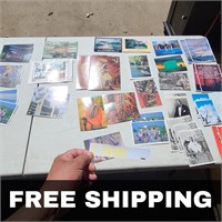 Qty 40 Assorted Postcards: ML King Jr, SAFARI etc
