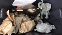 ASST ELEPHANT FIGURINES