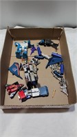 Big collection of vintage transformers and wepons